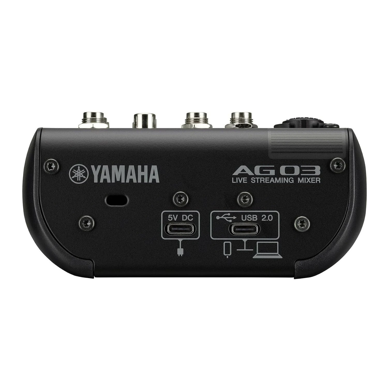 Yamaha AG03 MK2 3-Channel Live Streaming Loopback Mixer/Interface - Black