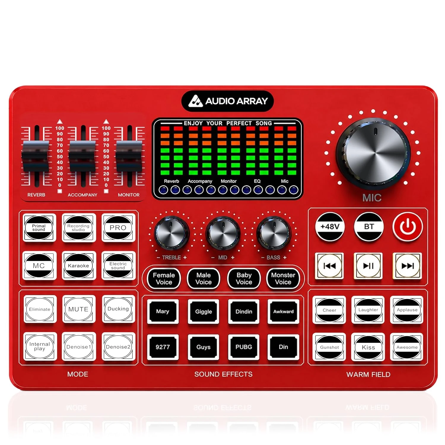 Audio Array AI-10 Bluetooth Professional Streaming Console Audio Interface