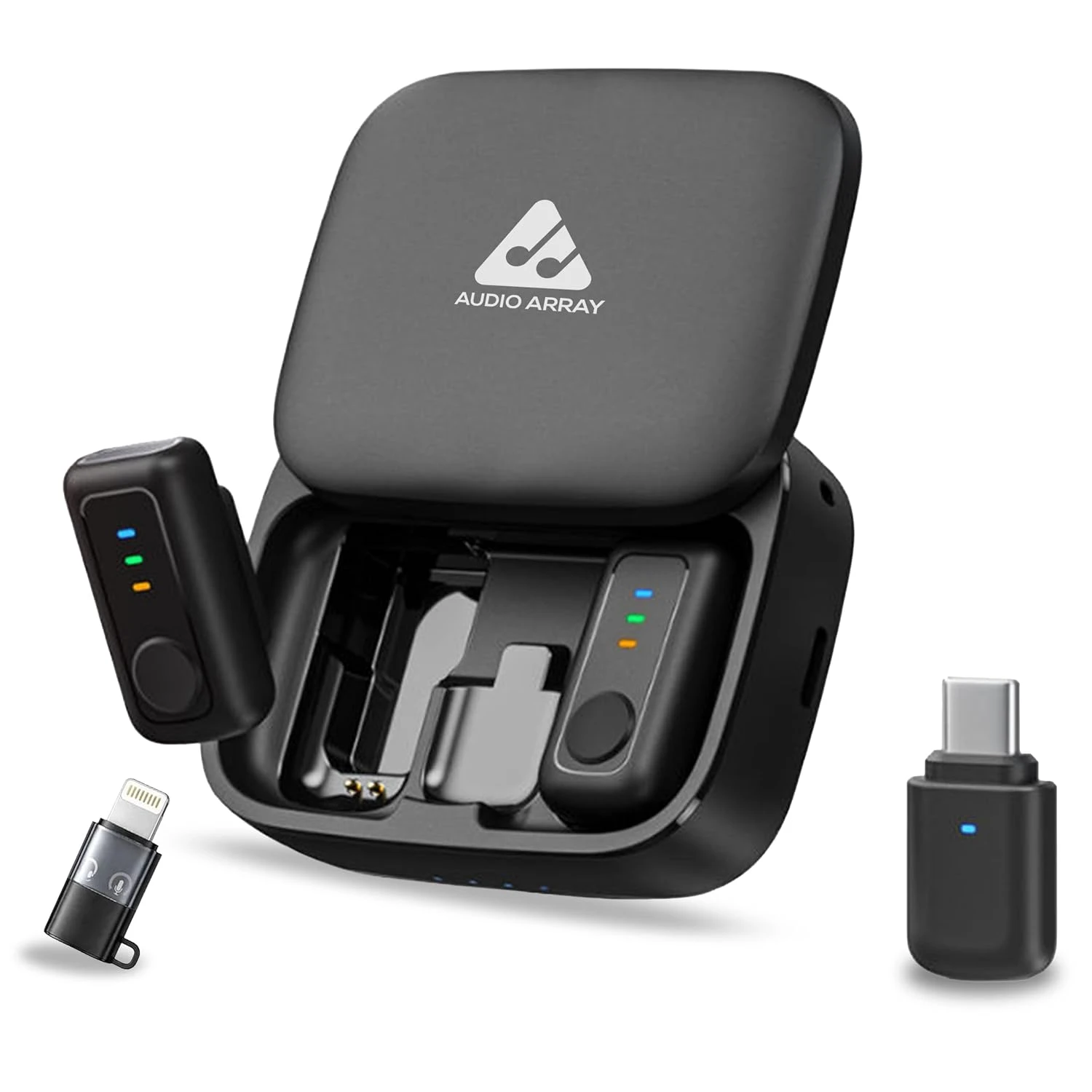 Audio Array AM-W24 Wireless Dual Magnetic Lavalier Microphone