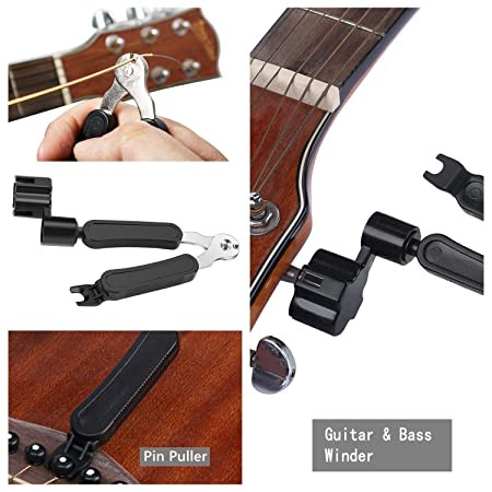 Score Guitar String Cutter With Winder & Puller 01