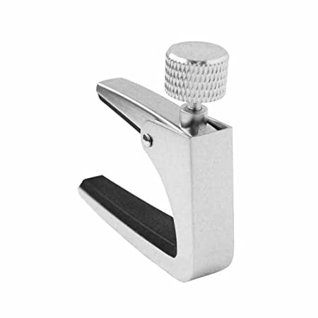 Aroma AC 11 Guitar Capo Glossy Silver