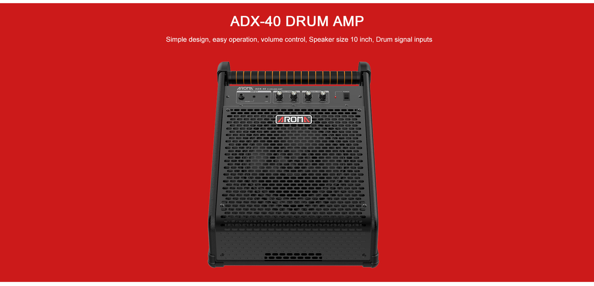 Aroma ADX 40 E Drum Amplifier