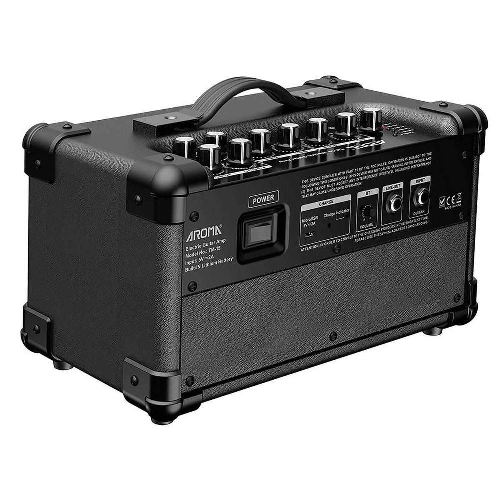 Aroma TM15 Rechargeable Electric Guitar Amplifier