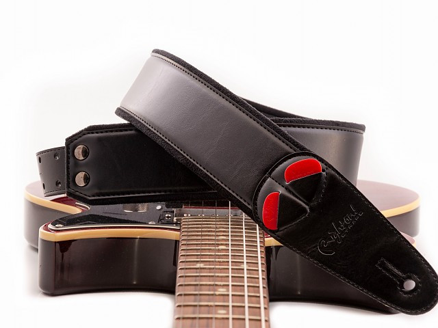 Righton Guitar Straps Charm Black Mojo Steady Series