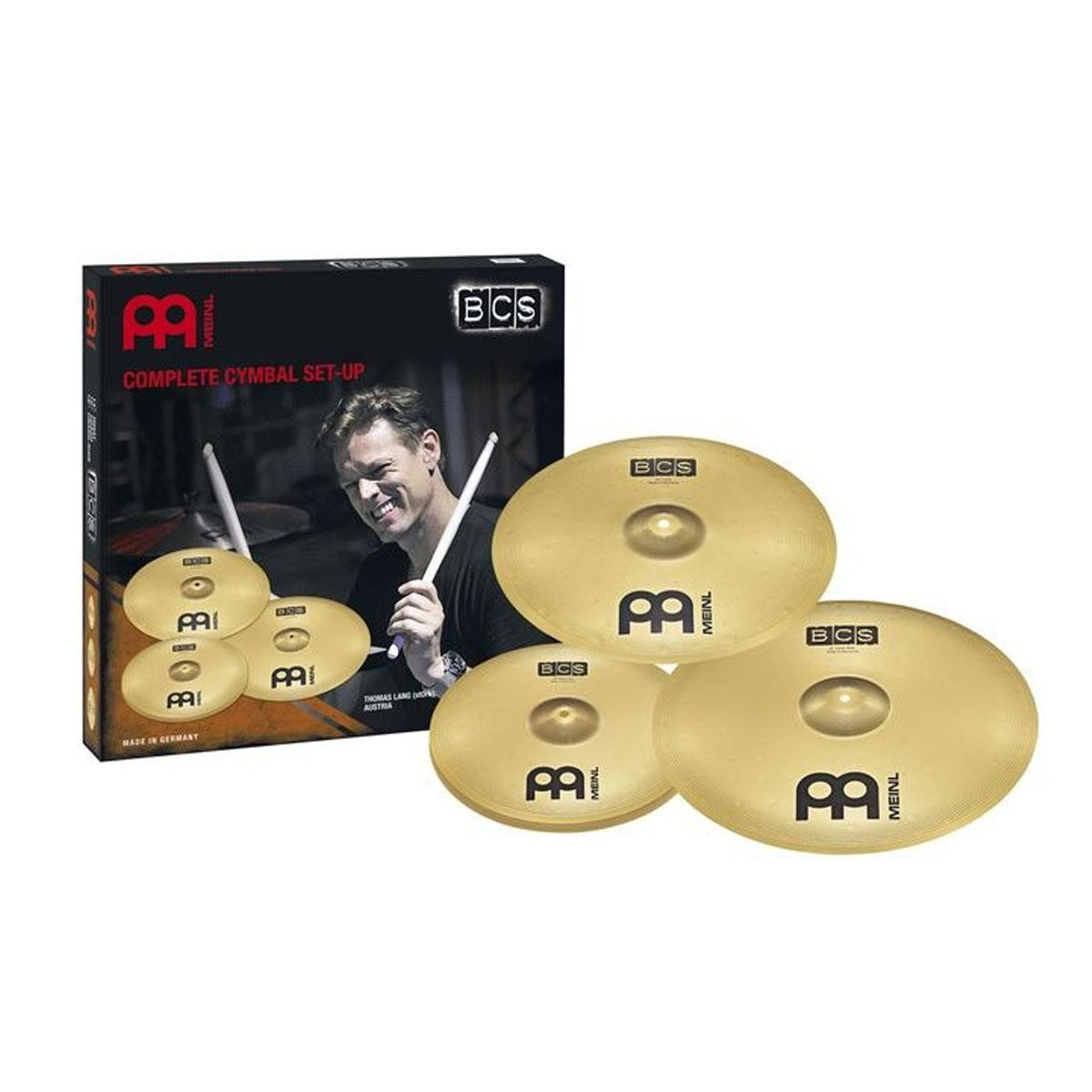 Meinl Cymbals Complete Set BCS141620, (14") Hi-Hat, 16" Crash & 20" Ride,