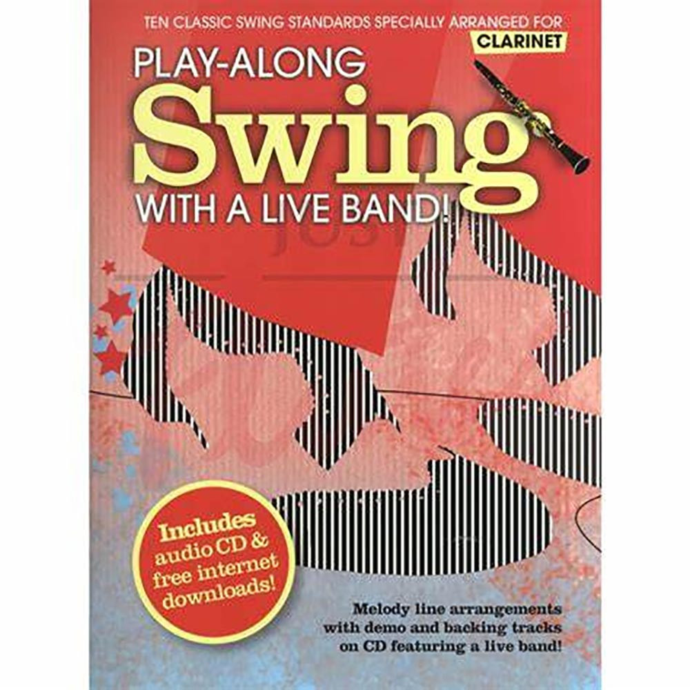 Swing with a Live band Clarinet Play Along CD
