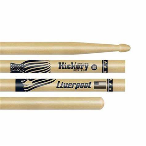 Liverpool American Hickory 5A Wood Tip Drumstick