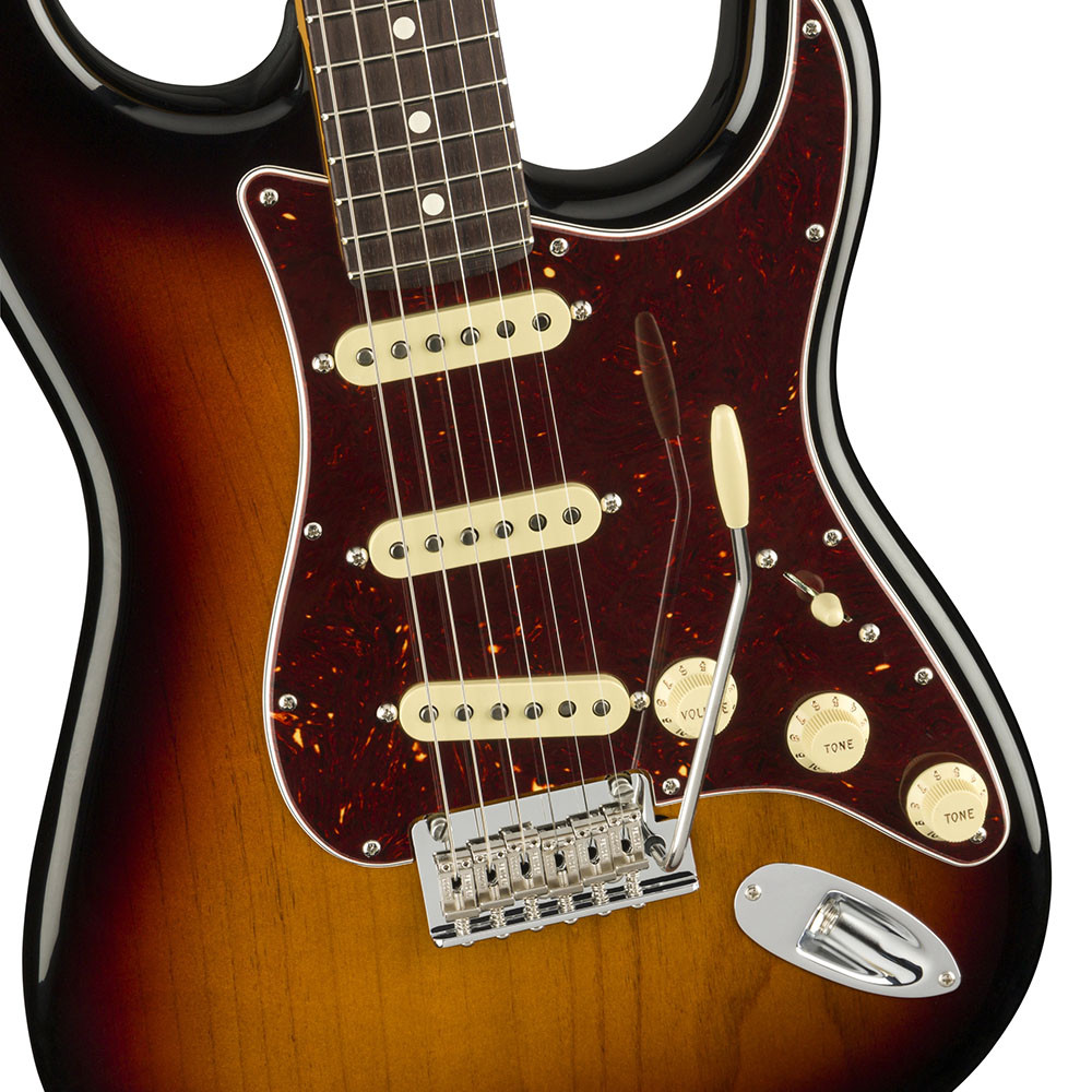 Fender 0113900700 AM Pro II Strat 3-Colour Sunburst Electric Guitar