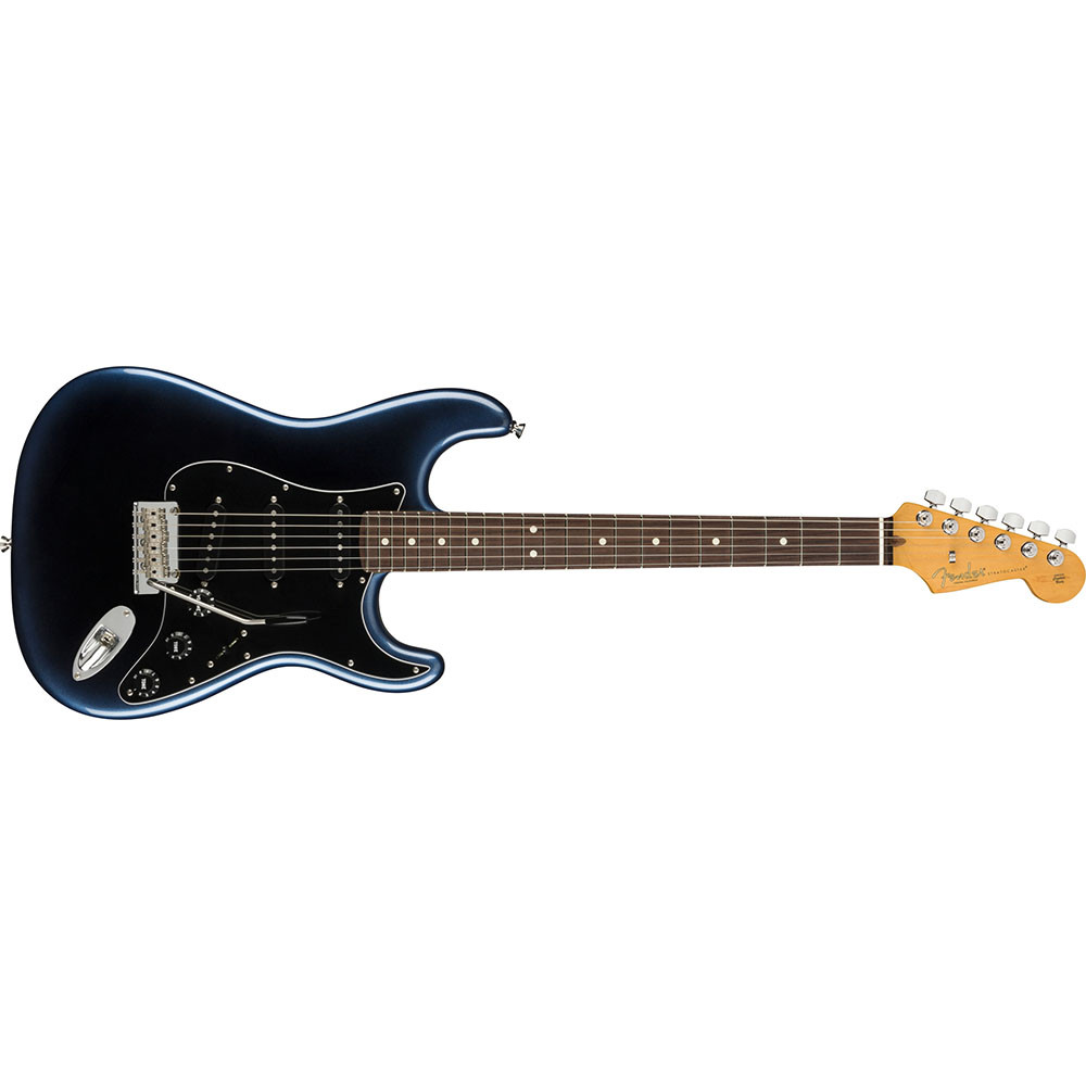 Fender 0113900761 AM Pro II Strat Rosewood Dark Night Electric Guitar
