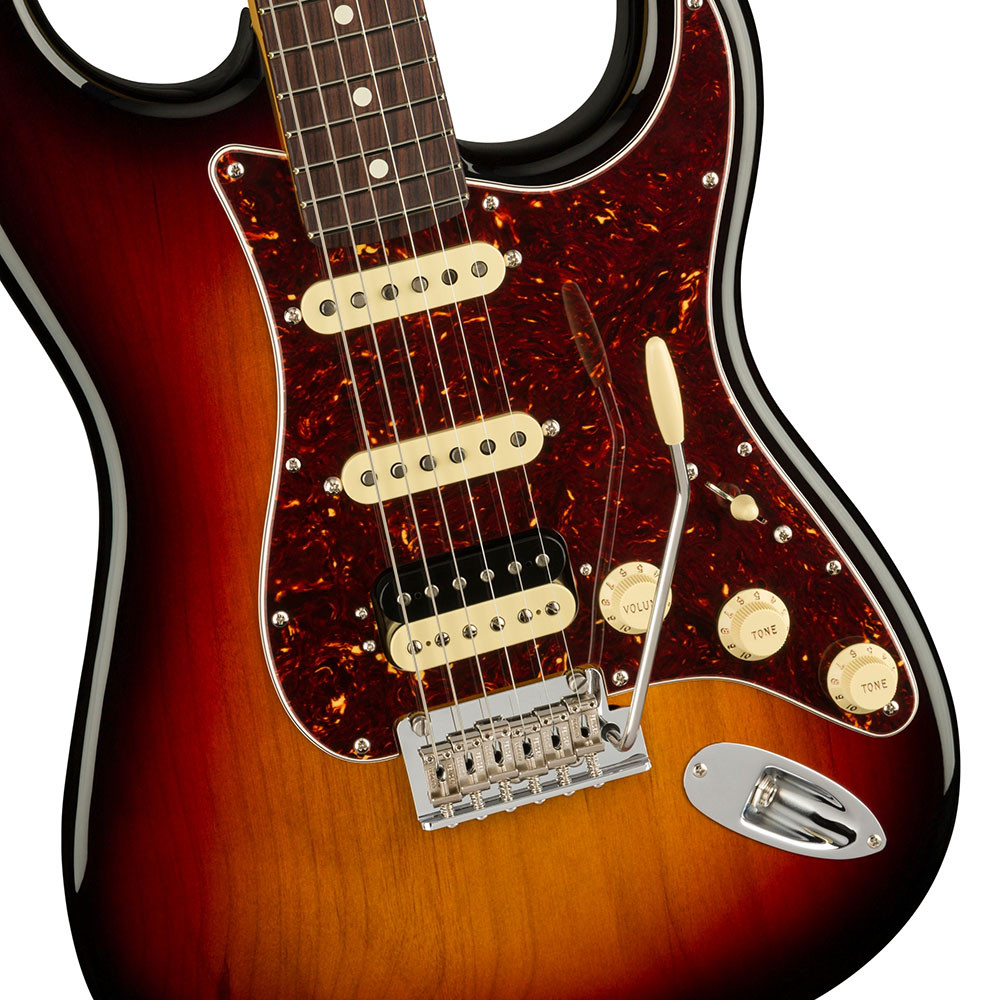 Fender 0113910700 AM Pro II Strat HSS 3-Colour Sunburst Electric Guitar
