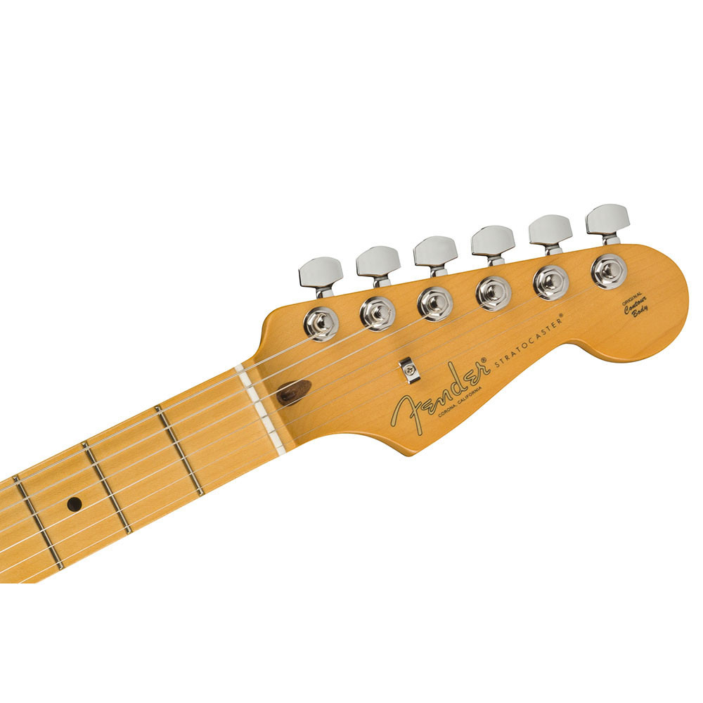 Fender 0113902719 AM Pro II Strat Maple Miami Blue Electric Guitar