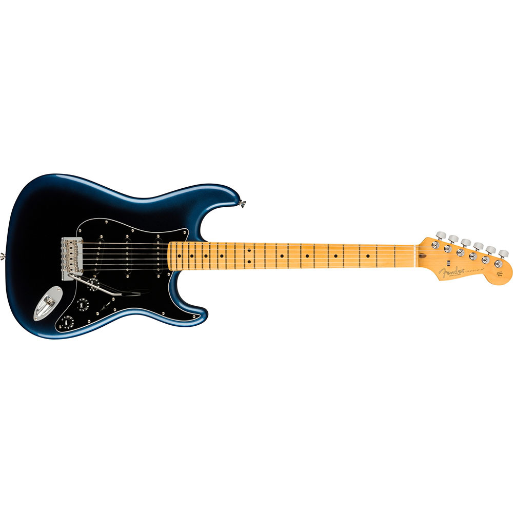 Fender 0113902761 AM Pro II Strat Maple Dark Night Electric Guitar