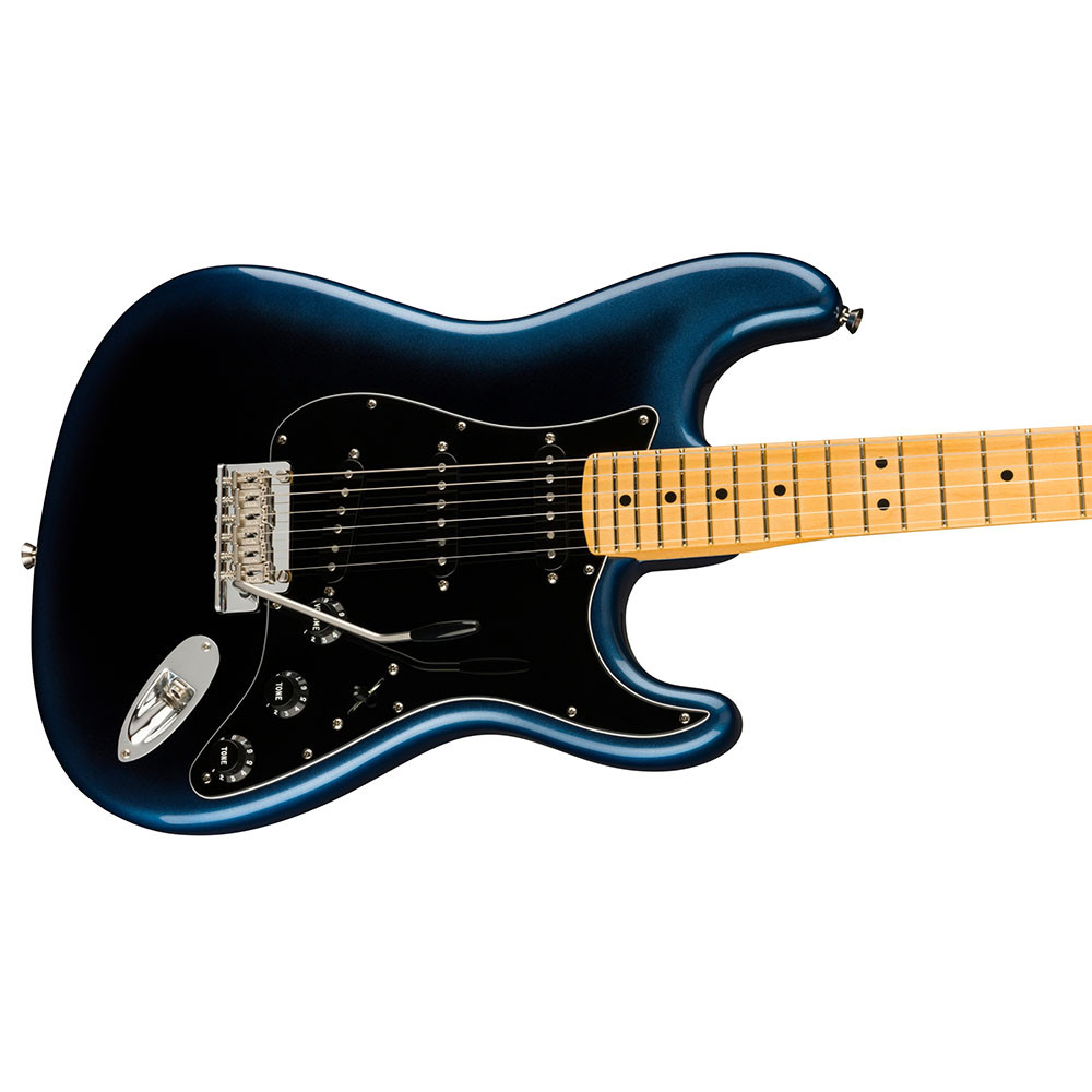 Fender 0113902761 AM Pro II Strat Maple Dark Night Electric Guitar