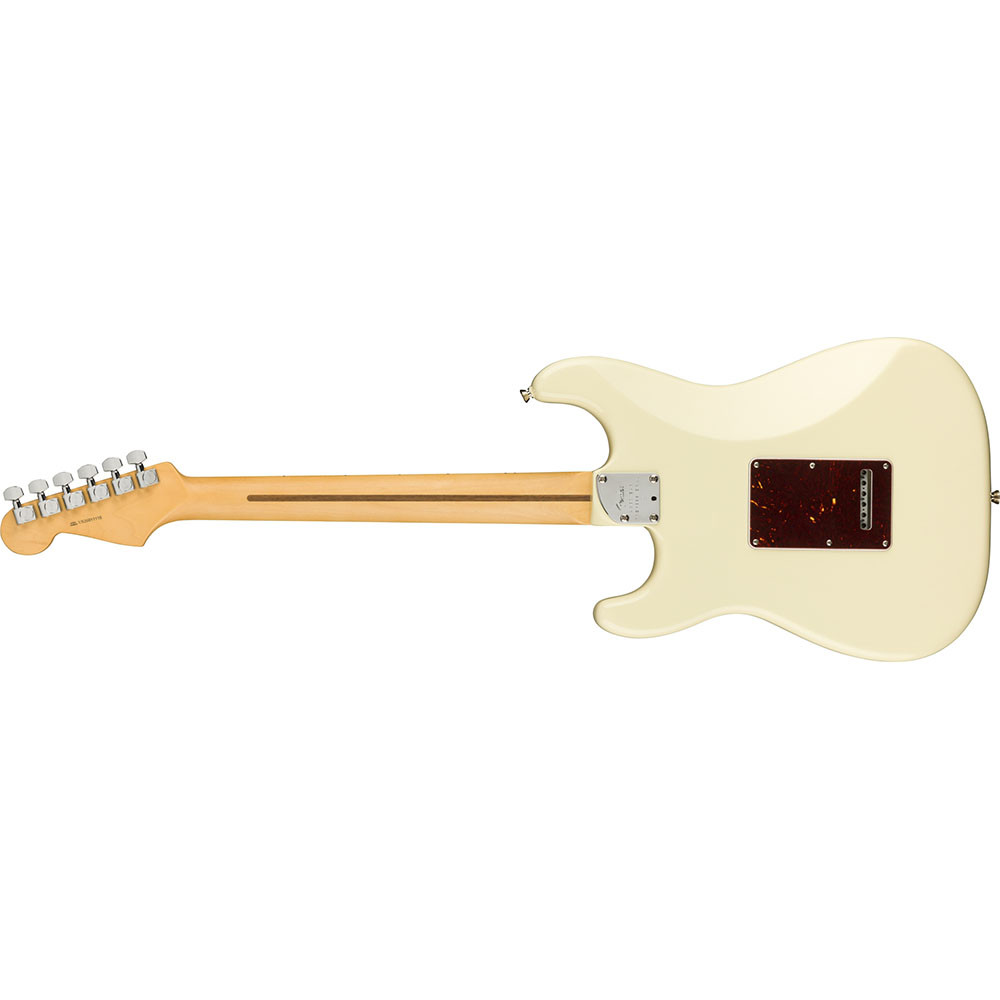 Fender 0113902705 AM Pro II Strat Maple Olympic White Electric Guitar