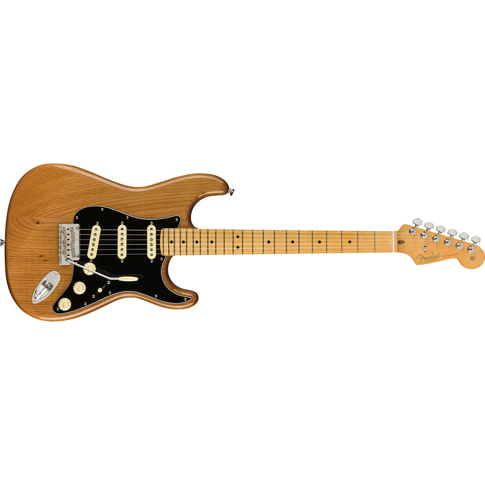 Fender 0113902763 AM Pro II Strat Maple Roasted Pine Electric Guitar