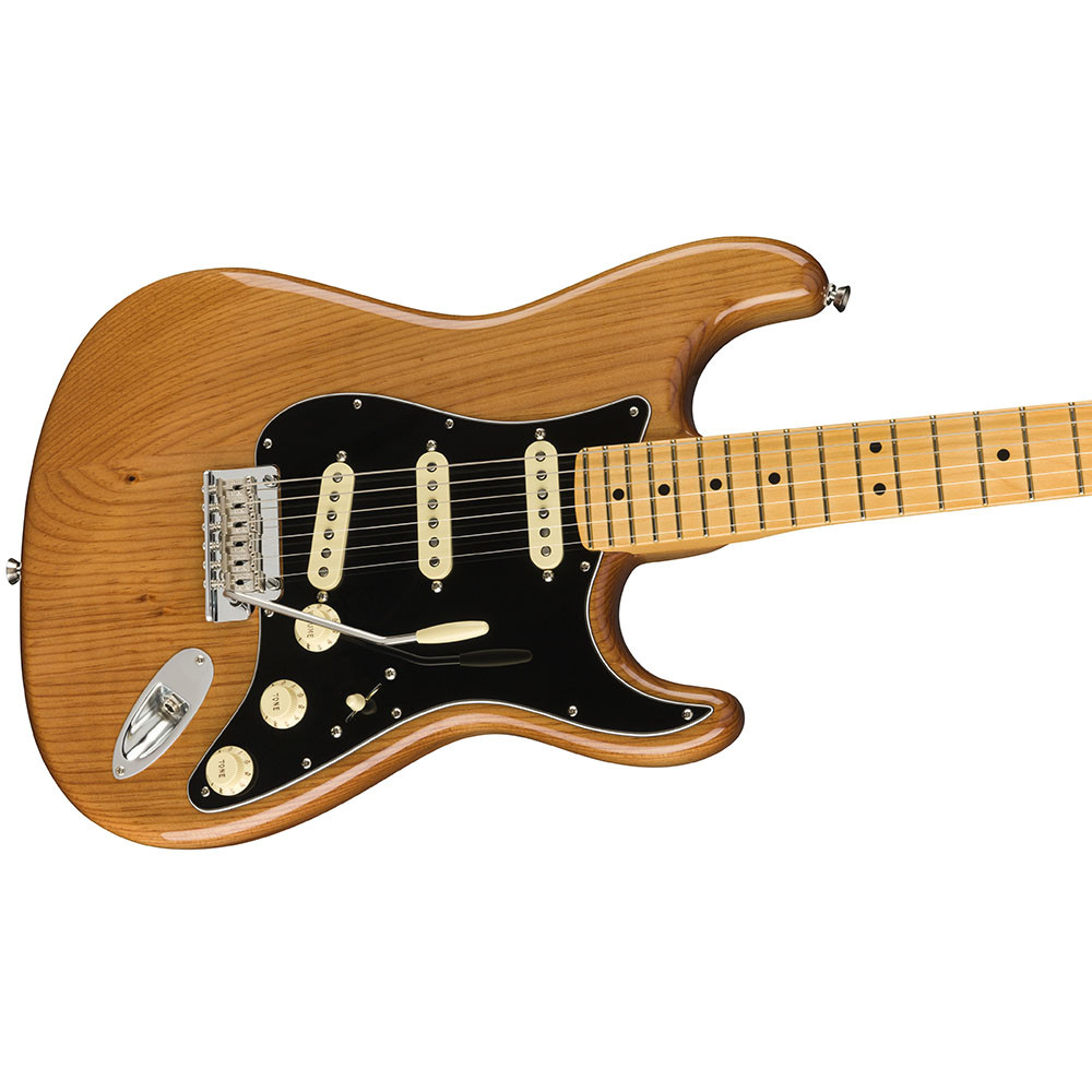 Fender 0113902763 AM Pro II Strat Maple Roasted Pine Electric Guitar