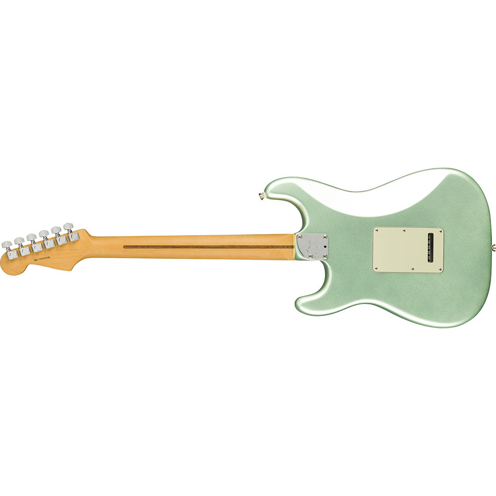 Fender 0113912718 AM Pro II Strat HSS Maple Mystic Surf Green Electric Guitar