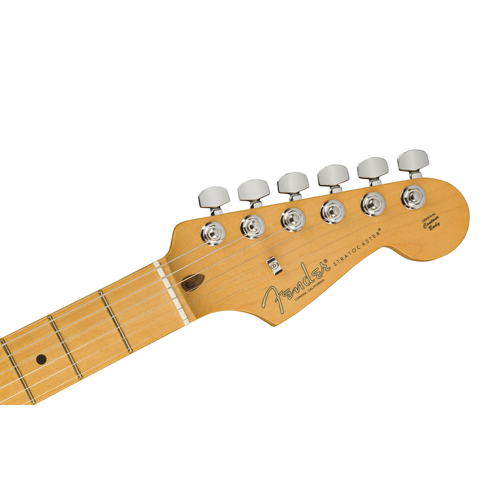 Fender 0113912718 AM Pro II Strat HSS Maple Mystic Surf Green Electric Guitar