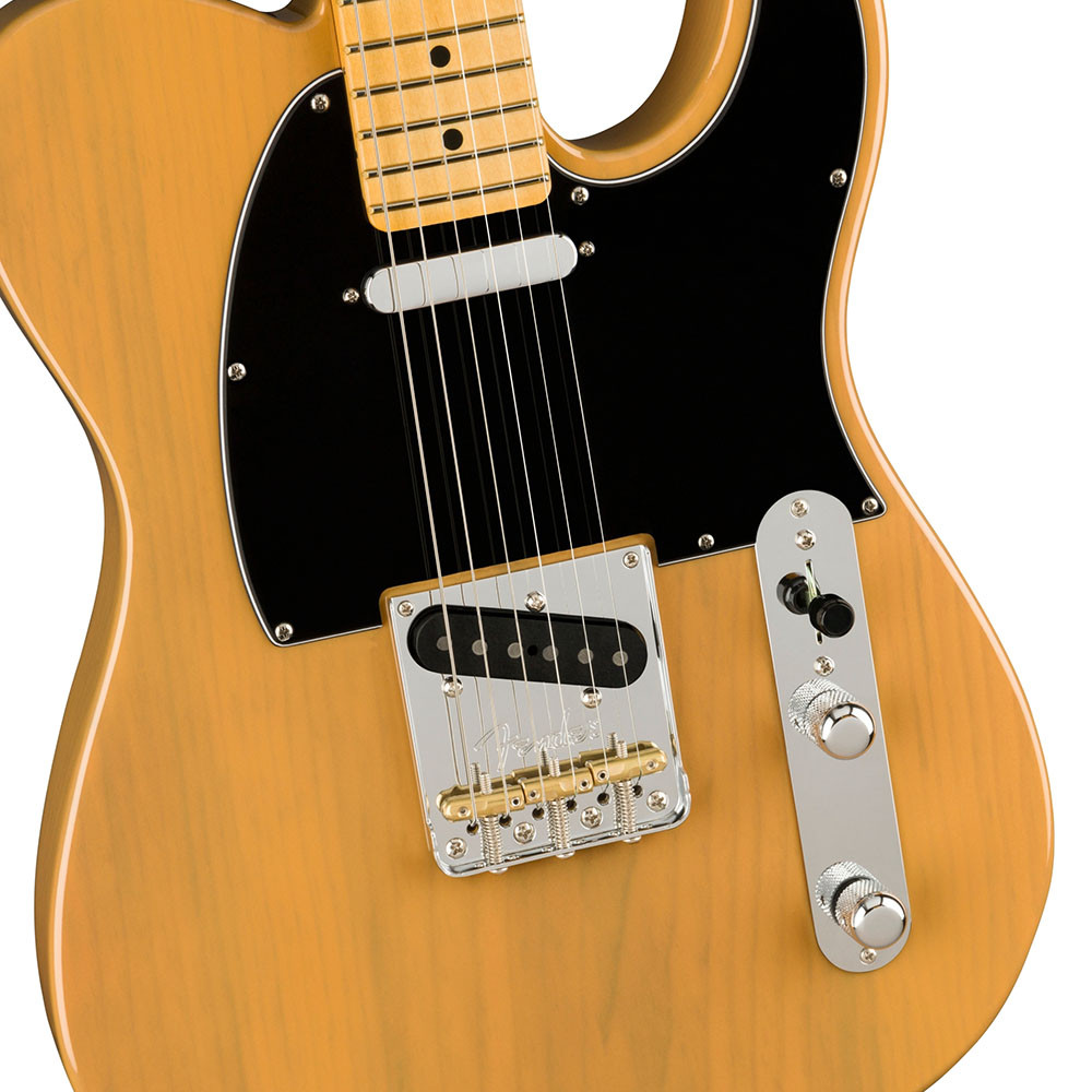 Fender 0113942750 AM Pro II Tele Maple Butterscotch Blonde Electric Guitar