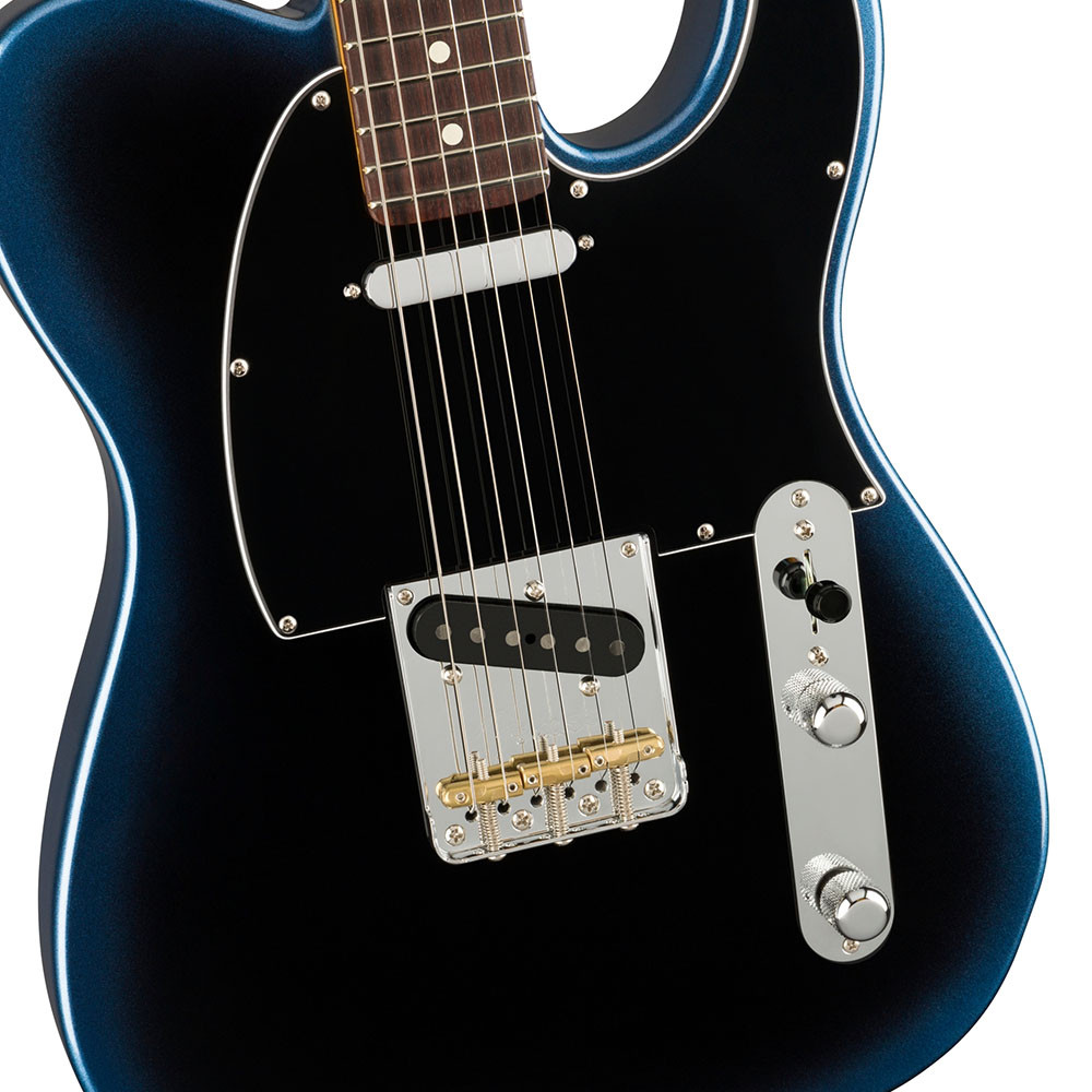 Fender 0113940761 AM Pro II Tele Dark Knight Electric Guitar