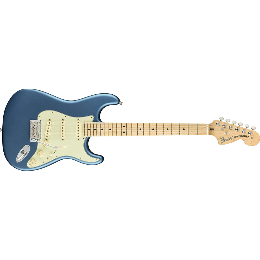Fender 0114912302 AM Performer Strat Maple Satin Lake Placid Blue Electric Guitar