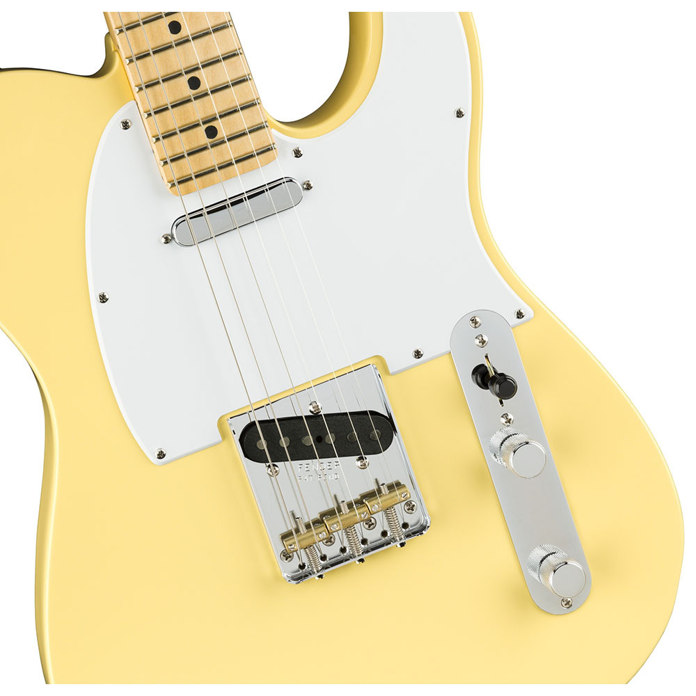 Fender 0115112341 AM Performer Tele Maple Vintage White Electric Guitar