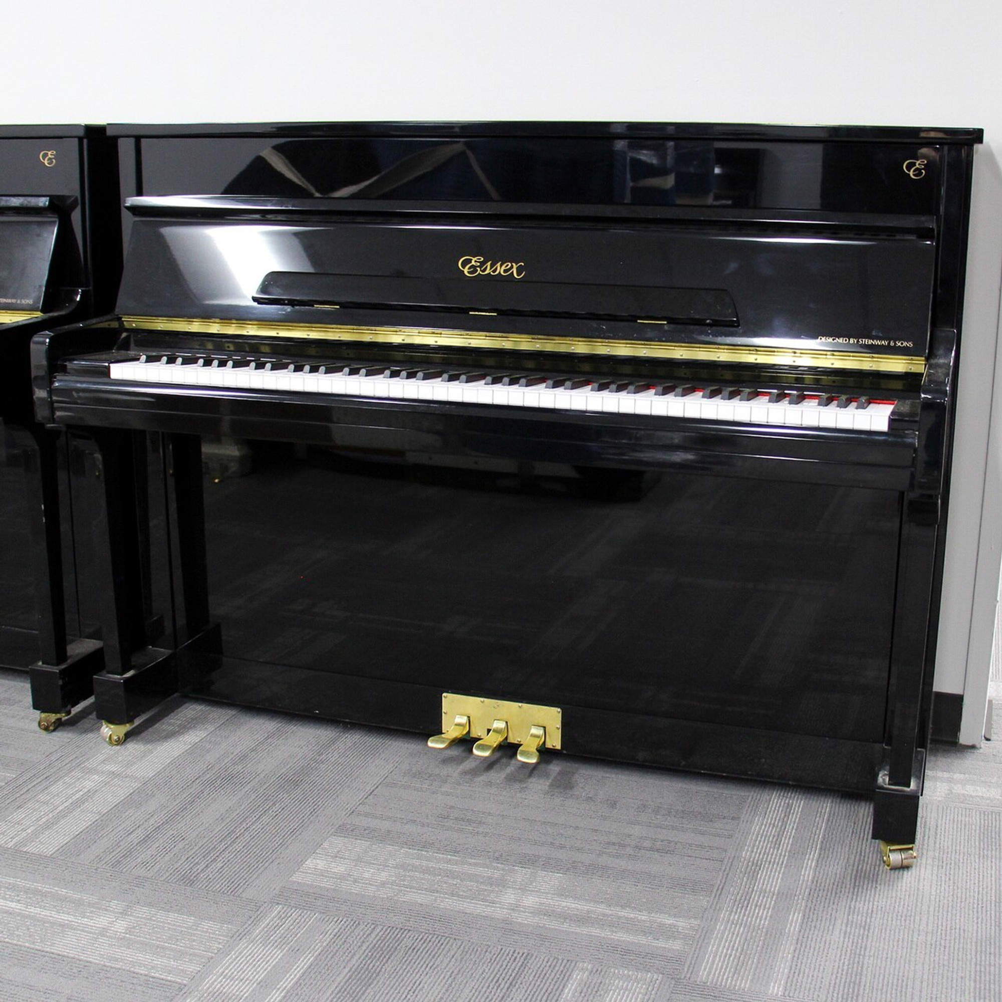 Essex Upright Piano EUP116E  Ebonized High Polished