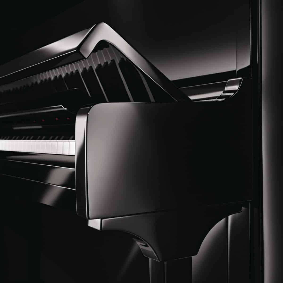 Essex Upright Piano EUP116E  Ebonized High Polished