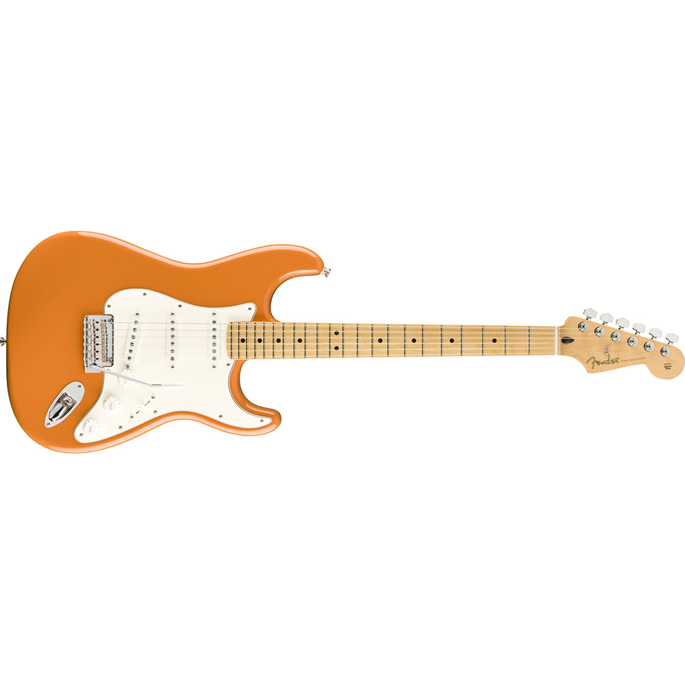 Fender 0144502582 Player Strat Maple Capri Orange Electric Guitar