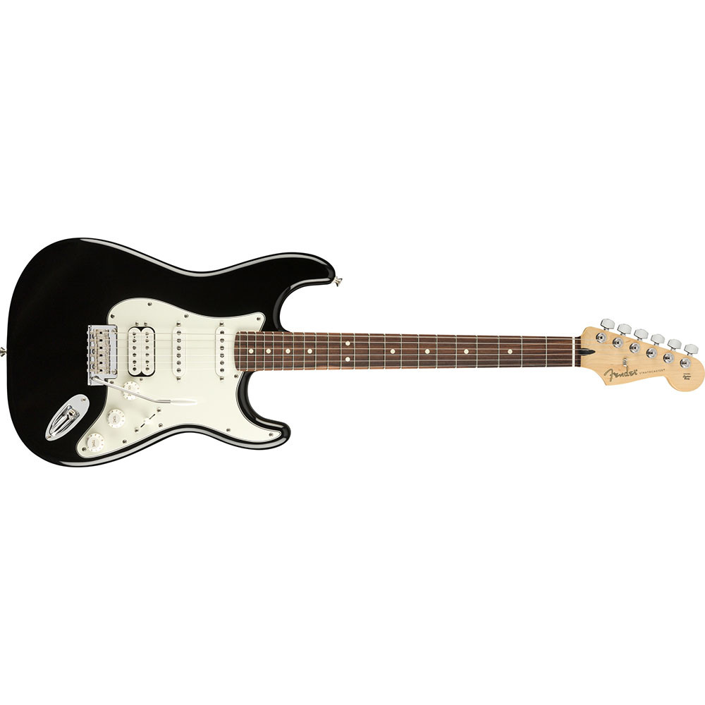 Fender 0144523506 Player Strat HSS Pau Ferro Black Electric Guitar