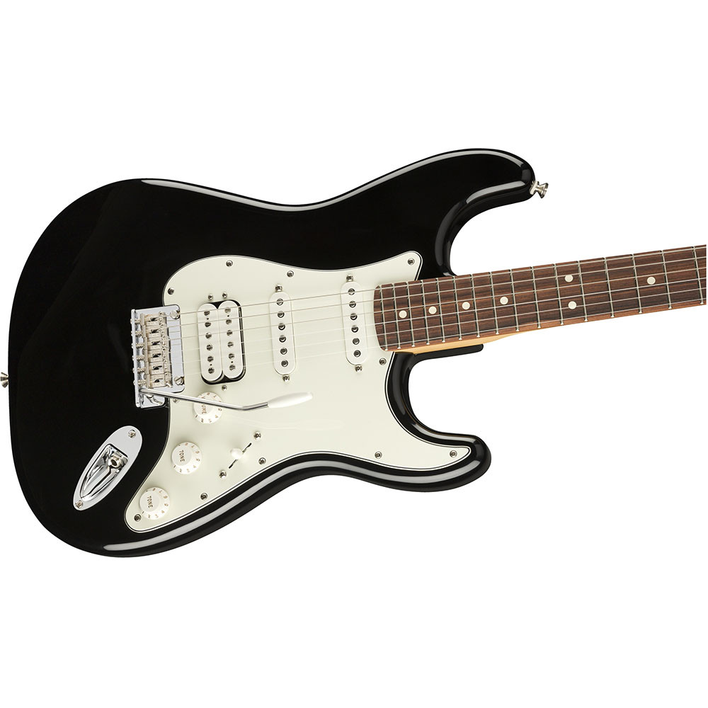 Fender 0144523506 Player Strat HSS Pau Ferro Black Electric Guitar