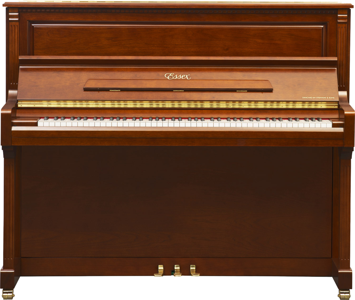 Essex Upright Piano EUP123FL Sapeli Mahagony Satin