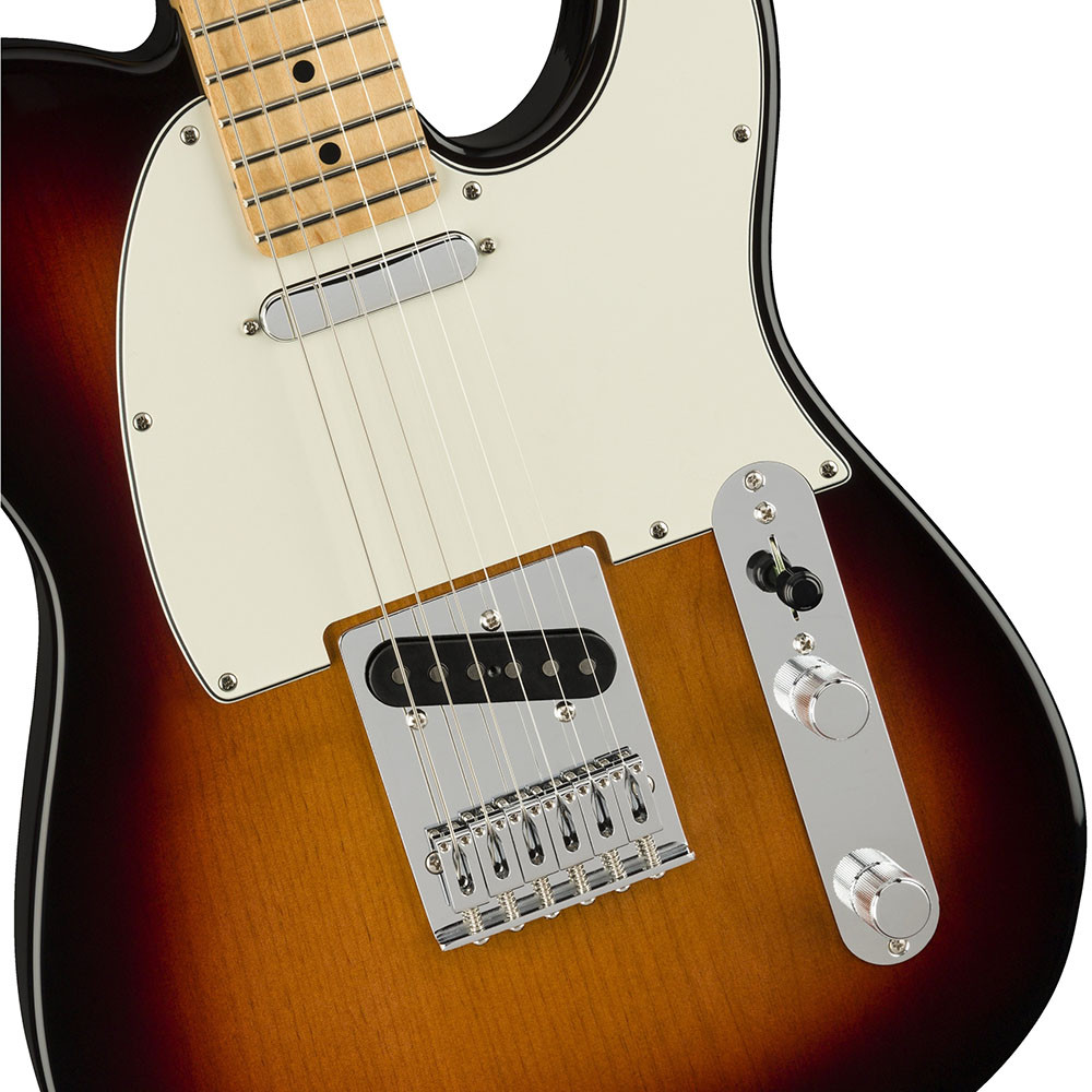 Fender 0145212500 Player Telecaster Maple 3-Colour Sunburst Electric Guitar