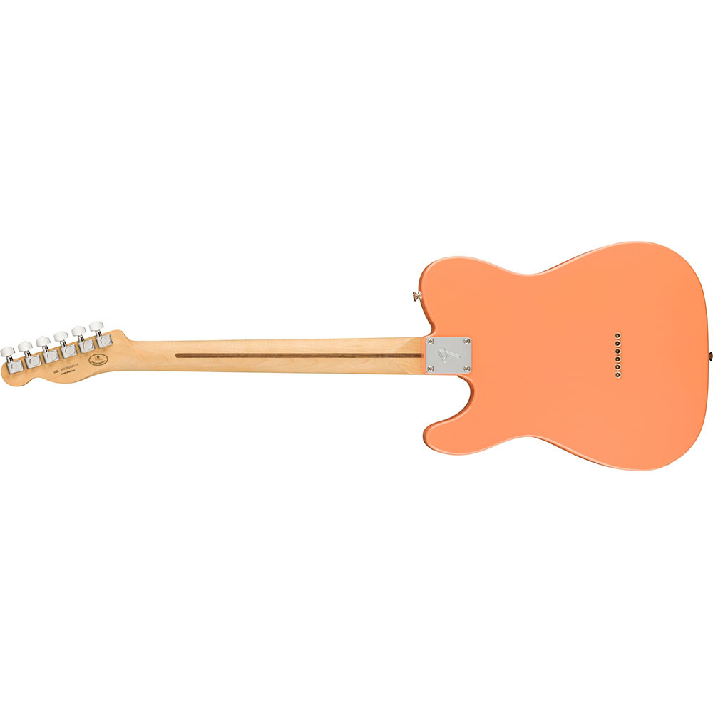 Fender 0144581579 DE Player Telecaster Maple Pacific Peach Electric Guitar
