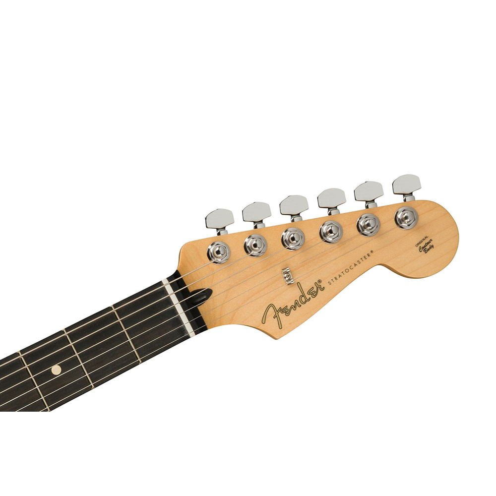 Fender 0144612533 Player Strat LTD Ebony Neon Green Electric Guitar