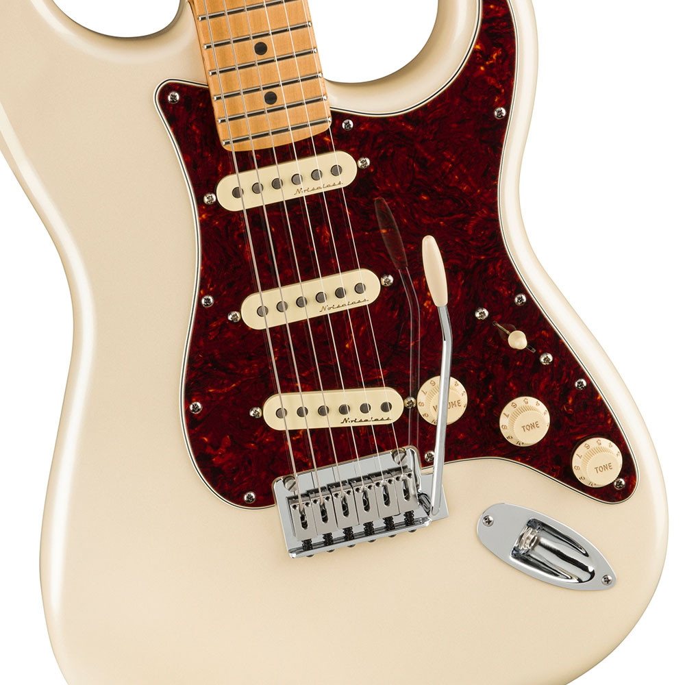 Fender 0147312323 Player Plus Strat Maple Olympic Pearl Electric Guitar
