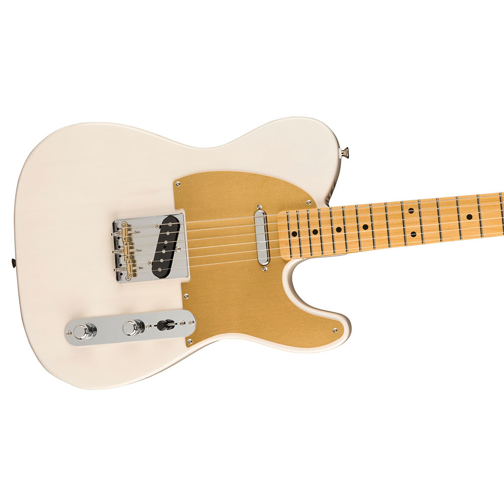 Fender 0251962301 JV Modified 50s Telecaster Maple White Blonde Electric Guitar