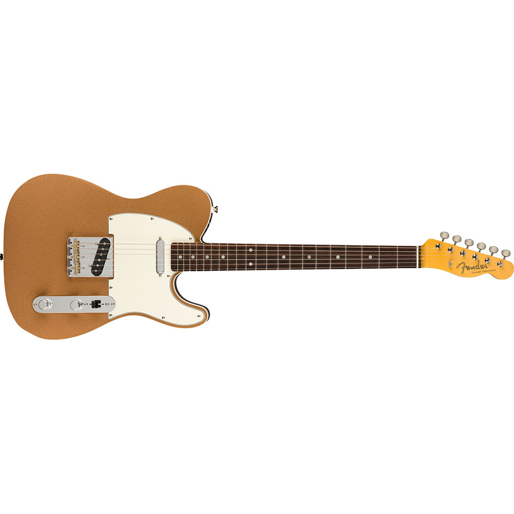 Fender 0251900353 JV Modified 60S Custom Tele Rosewood Firemist Gold Electric Guitar