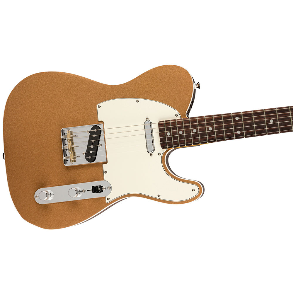 Fender 0251900353 JV Modified 60S Custom Tele Rosewood Firemist Gold Electric Guitar