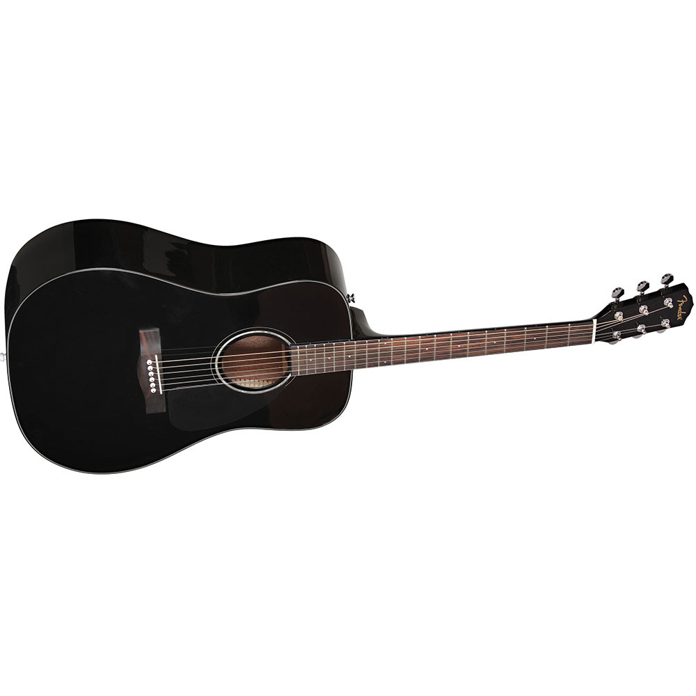 Fender 0970110506 Dreadnought CD60 V3 Black Acoustic Guitar