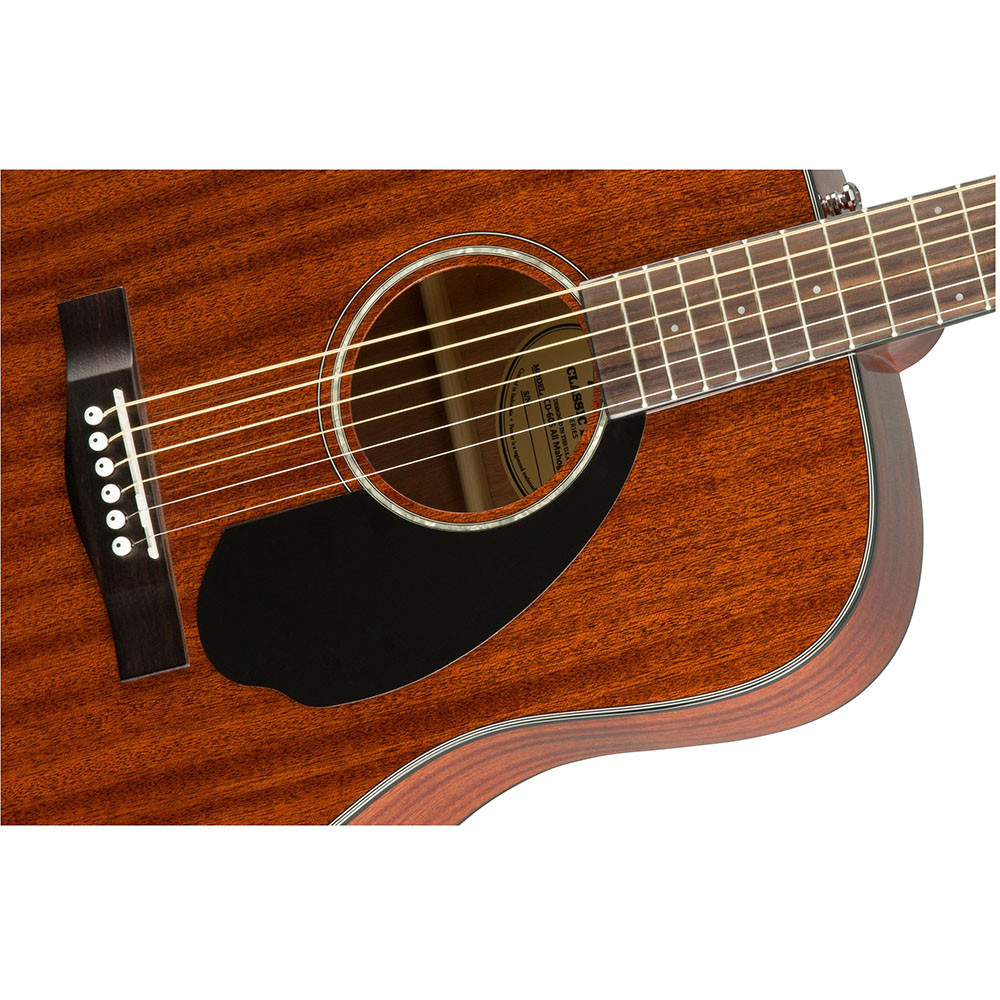 Fender 0970110022 Dreadnought Solid CD60S Mahogany Acoustic Guitar