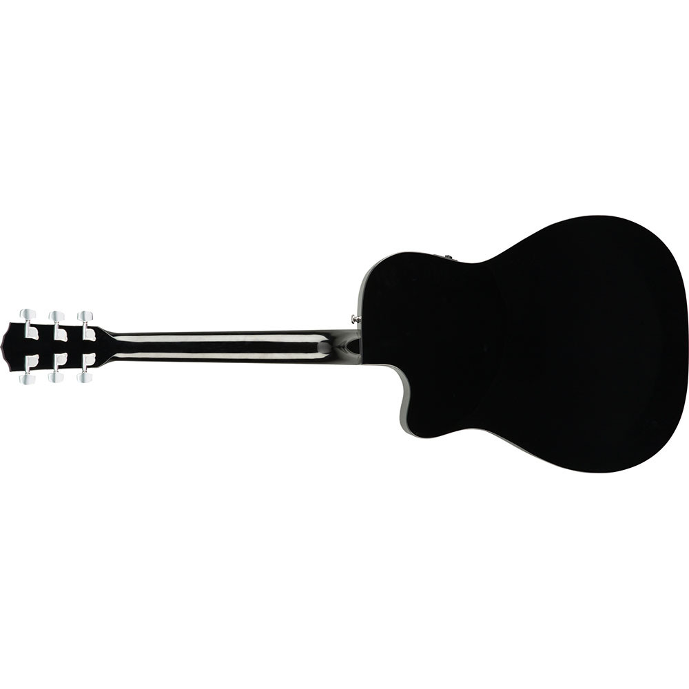 Fender 0970153006 Concert Cutaway Electronics CC60SCE Black Acoustic Guitar