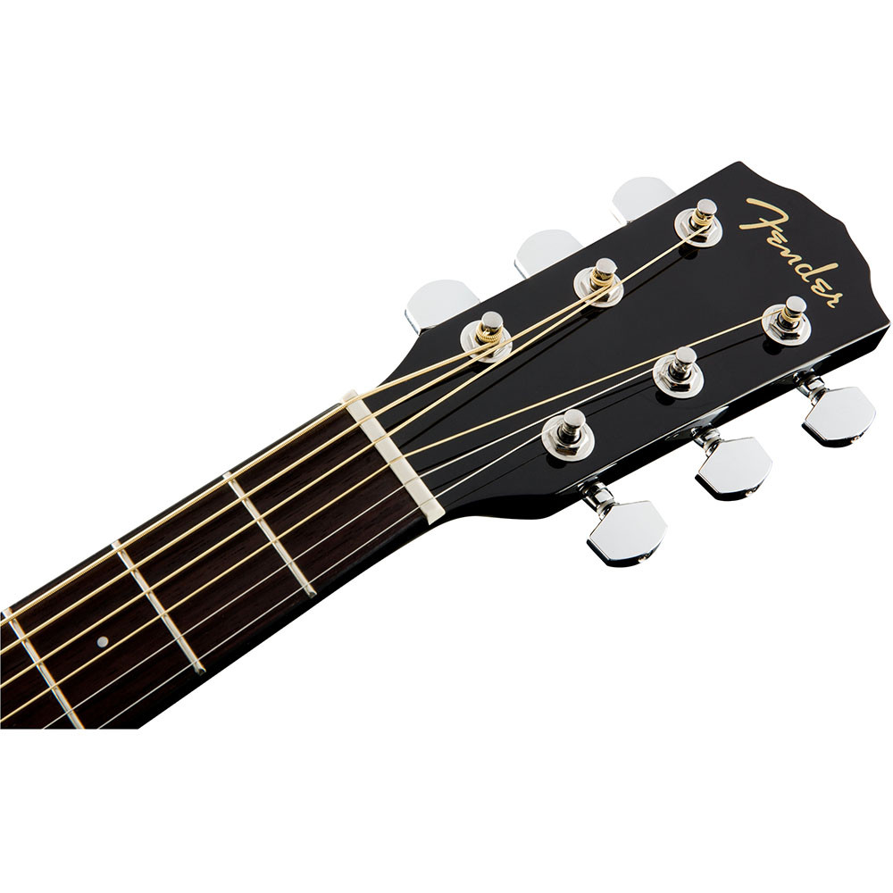 Fender 0970153006 Concert Cutaway Electronics CC60SCE Black Acoustic Guitar