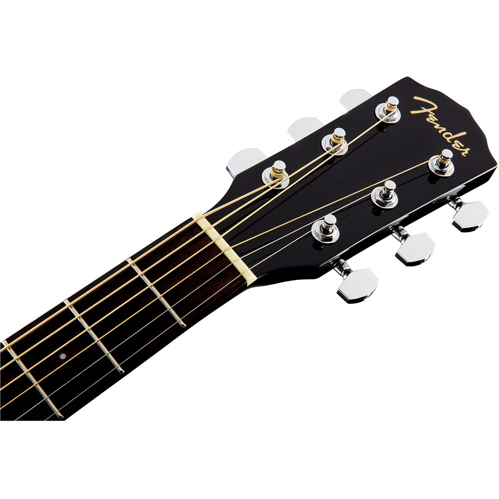 Fender 0970113006 with Cutaway Electronics CD60SCE Black Acoustic Guitar