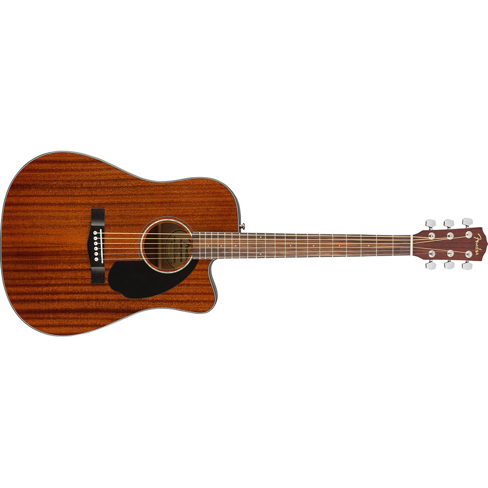 Fender 0970113022 with Cutaway Electronics CD60SCE Mahogany Acoustic Guitar