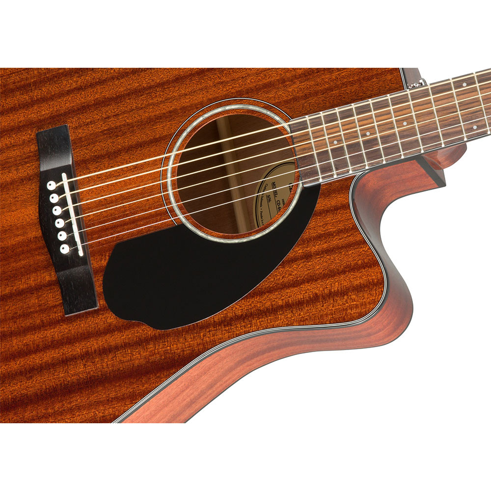 Fender 0970113022 with Cutaway Electronics CD60SCE Mahogany Acoustic Guitar