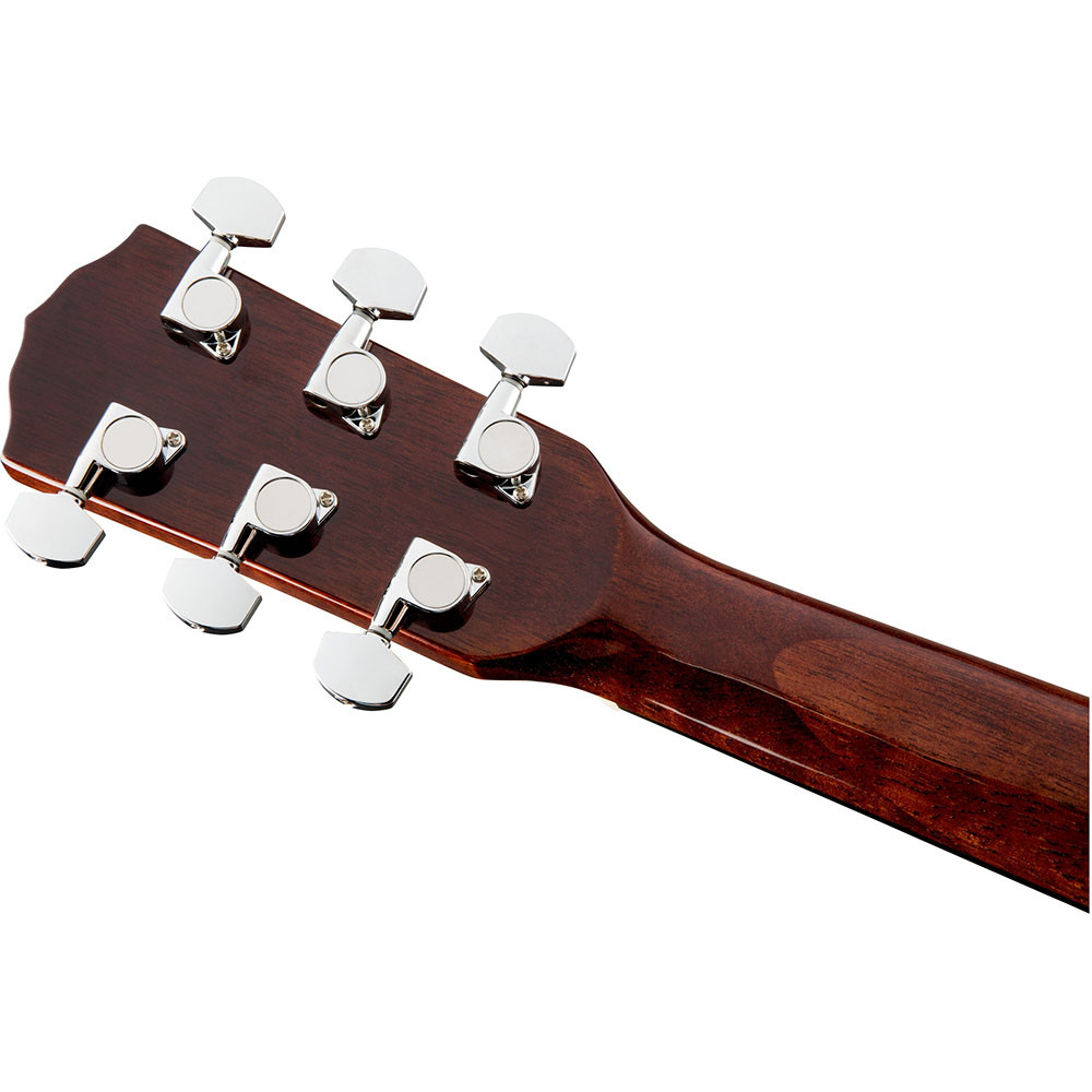 Fender 0970213322 with Cutaway Electronics & Case CD-140SCE Mahogany Acoustic Guitar