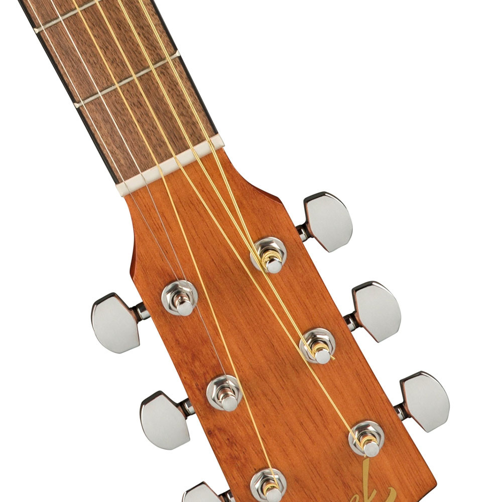Fender 0971170106 3-4 Size FA-15 Black with Bag Acoustic Guitar