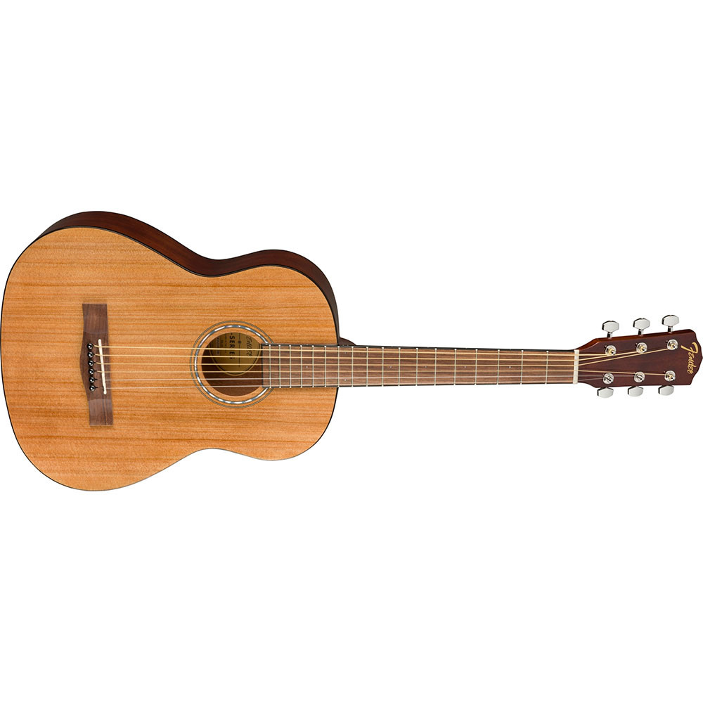 Fender 0971170121 3-4 Size FA-15 Natural with Bag Acoustic Guitar