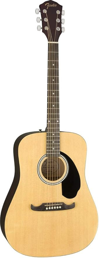 Fender 0971210521 Dreadnought FA-125 Natural Acoustic Guitar